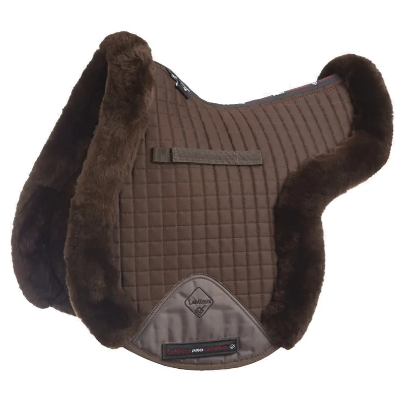 LeMieux Merino+ Full Monty GP Numnah - Brown